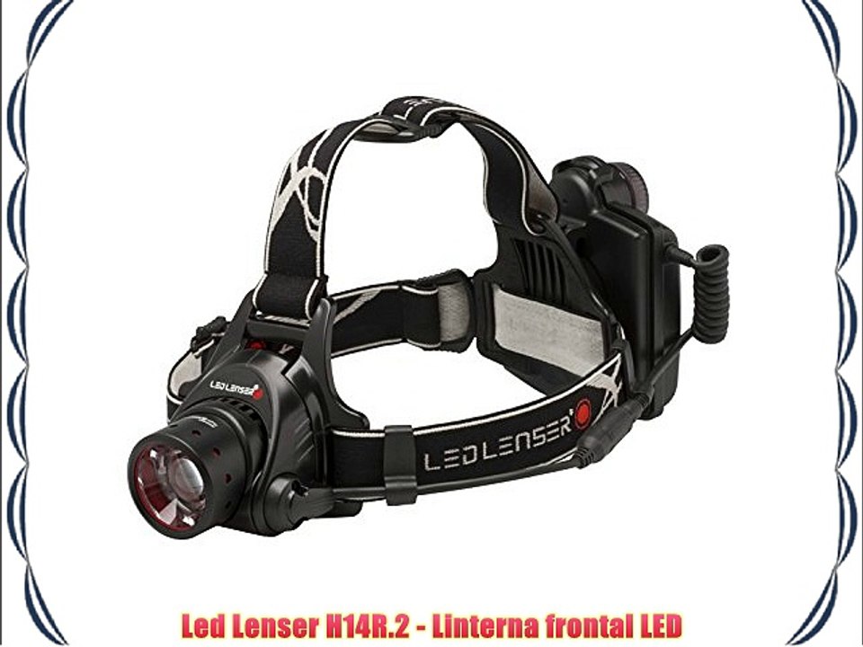 Led Lenser H14R.2 - Linterna frontal LED