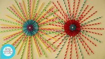 DIY Crafts - Straws ornament - Party decorations - Ana - DIY Crafts