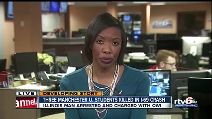 Man charged in crash that killed three Manchester University students (News World)