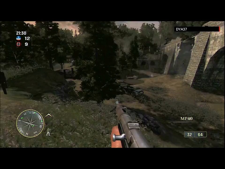MP40 Call Of Duty: 3 GamePlay DYA37 Official