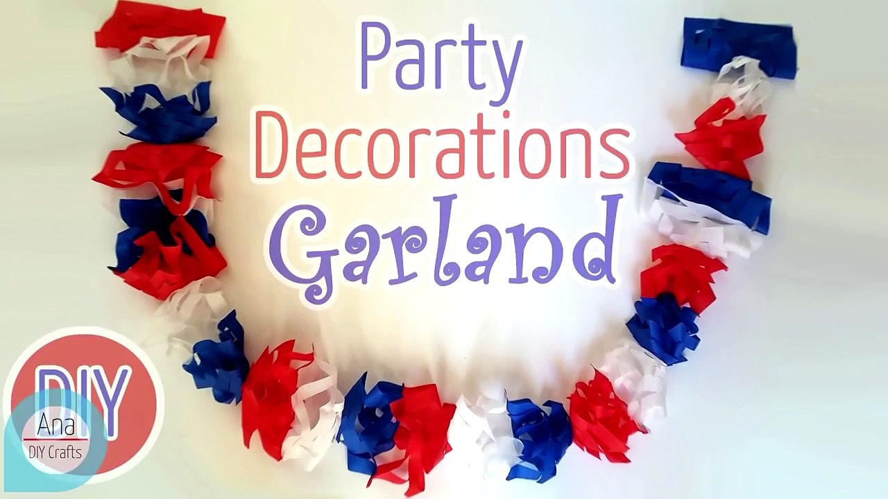Diy crafts- Garland - Ana - DIY Crafts