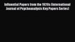 [PDF] Influential Papers from the 1920s (International Journal of Psychoanalysis Key Papers