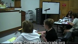 Cicero Town Board Meeting Agenda items 16 -21