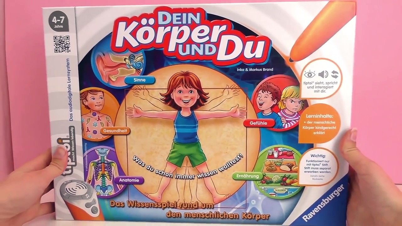 Jeu éducatif Tiptoi pour les petits « Ton corps et toi » Aussi pour les grands !