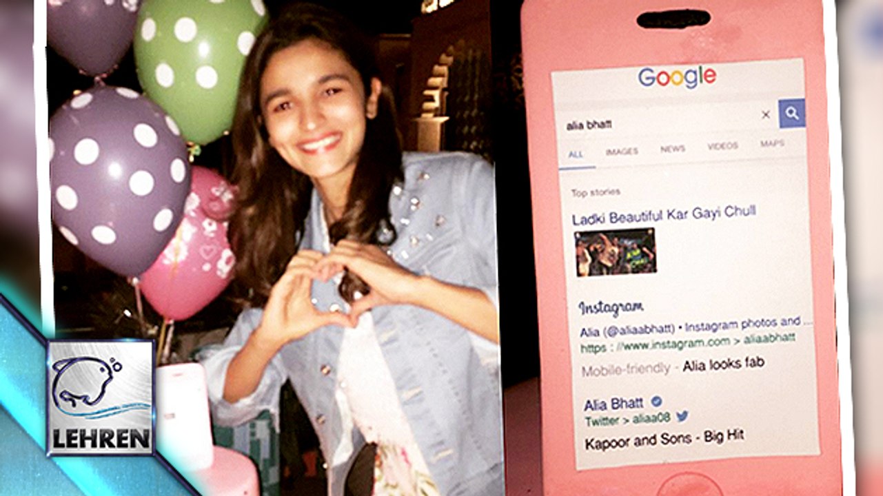 Alia Bhatt's BIRTHDAY Gift From Sidharth Malhotra