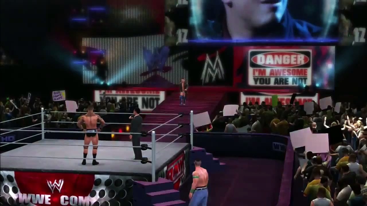 WWE'13 - Universe Mode - Week 4 - Monday Night RAW!