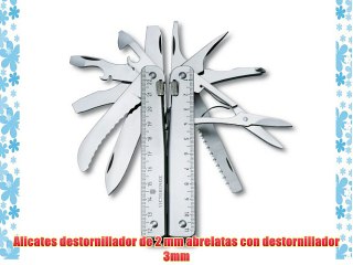 Victorinox SwissTool RS - Navaja suiza doble en estuche de nailon