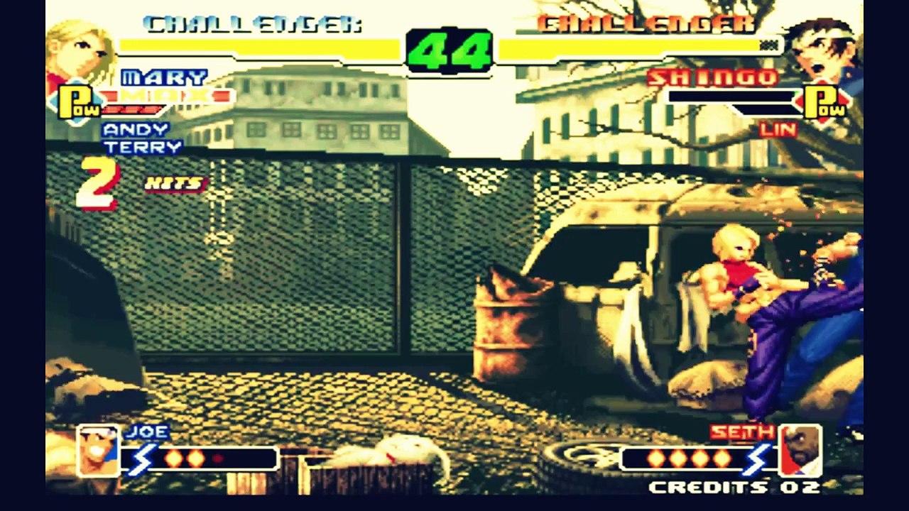 The King of Fighters 2000: Mary + Joe 100% Combo