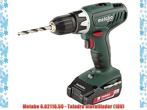 Metabo 6.02116.50 - Taladro atornillador (18V)