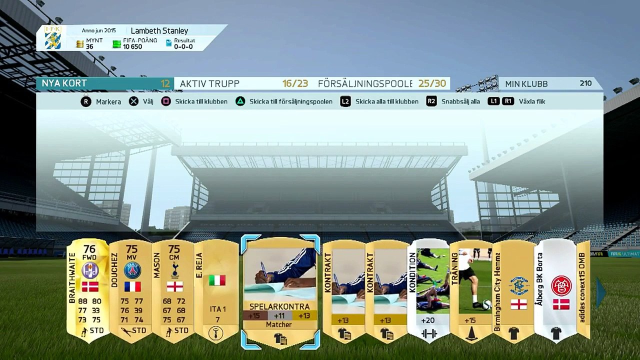 fifa 16 pack opening på svenska