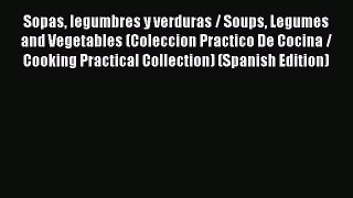 PDF Sopas legumbres y verduras / Soups Legumes and Vegetables (Coleccion Practico De Cocina