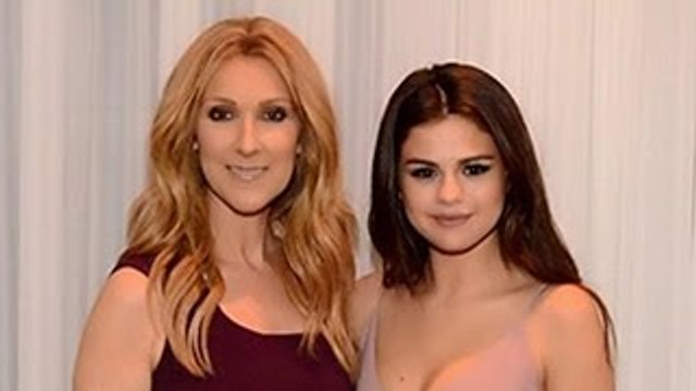 Selena Gomez FANGIRLS At Celine Dions Las Vegas Concert