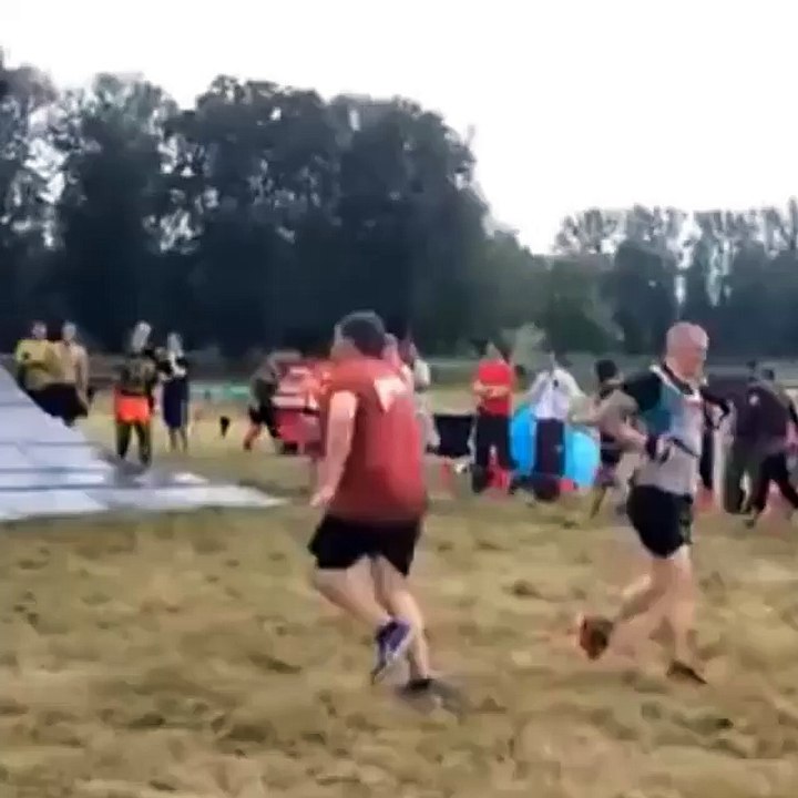 Trying to walk up a hill