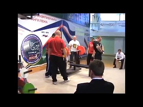 Жим Лёжа-260кгАлександр Колесников