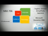 MB2-706: Microsoft Dynamics CRM Online Deployment - CertifyGuide Exam Video Training