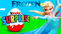 FROZEN GIANT KINDER SURPRISE EGG DISNEY UNBOXING TOYS FOR CHILDREN | Toy Collector