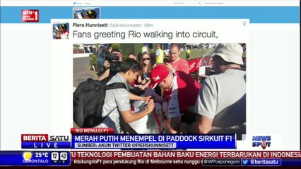 Rio Haryanto, Satu-satunya Wakil Asia di F1