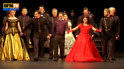 Fanny Ardant met en scène Nathalie Dessay dans "Passion"