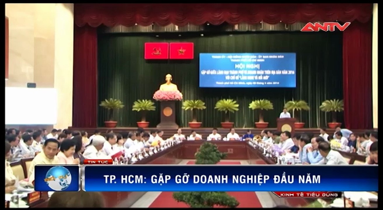 Lãnh đạo TP.HCM gặp gỡ doanh nghiệp đầu năm