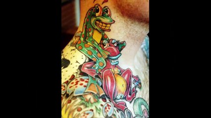 13 Craziest Neck Tattoos