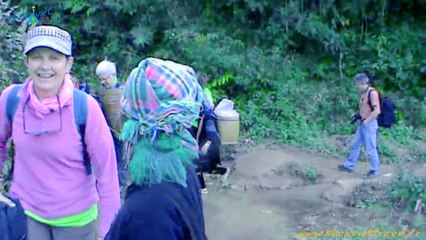 Randonnée à  Ta Van et Giang Ta Chai - groupe M. Roland SOULABAIL