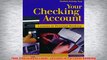 Free PDF Download  Your Checking Account Lessons in Personal Banking Read Online