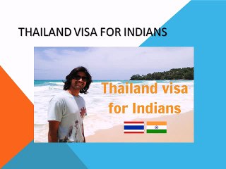 Thailand visa for Indians All you need to know