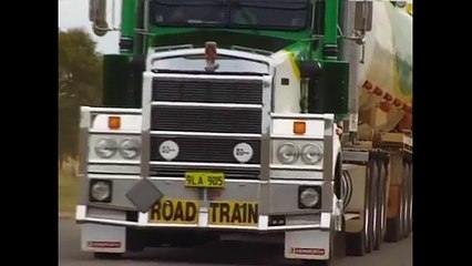 Longest Truck in The World - Road Train in Australia