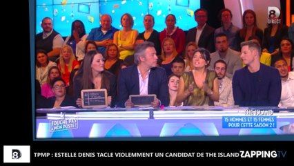 TPMP : Estelle Denis pousse un violent coup de gueule contre un candidat de The Island (Vidéo)