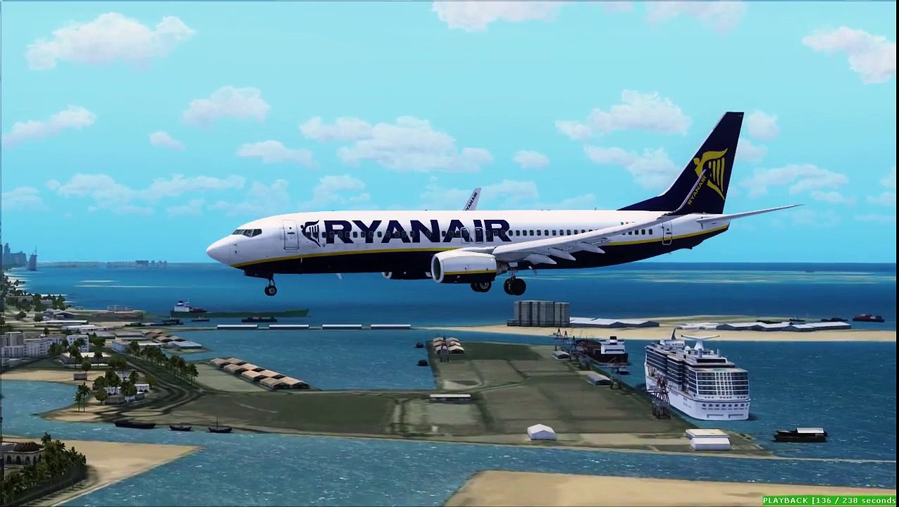 Flight Simulator 2014 || Extreme Graphics - Ryanair [HD]