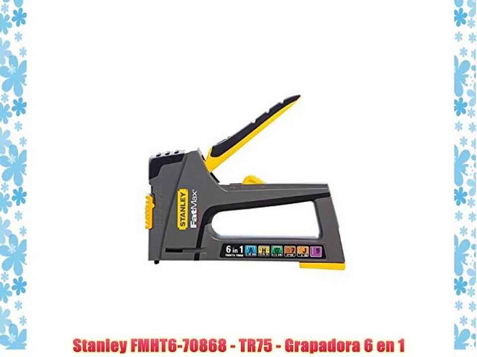 Stanley FMHT6-70868 - TR75 - Grapadora 6 en 1