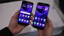 Samsung Galaxy S7 vs Galaxy S7 Edge hands on comparison