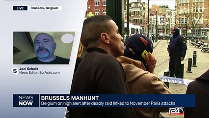 Belgium on high alert after deadly raid linked to November Paris attacks