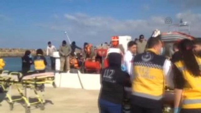 Enez'de Kaçakları Taşıyan Tekne Battı