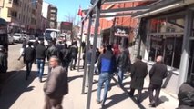 Kars Dbp Eş Genel Başkanı Kamuran Yüksek'in Gözaltına Alınmasını Protesto Eden Partililere Polis...