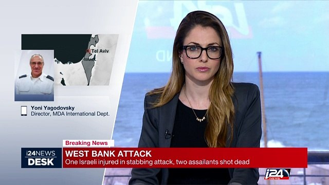 One Israeli injured in stabbing attack, two assailants shot dead