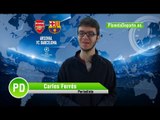 UEFA Champions League: El Arsenal aprieta al Barça pero sucumbe ante Messi, Suárez y Neymar
