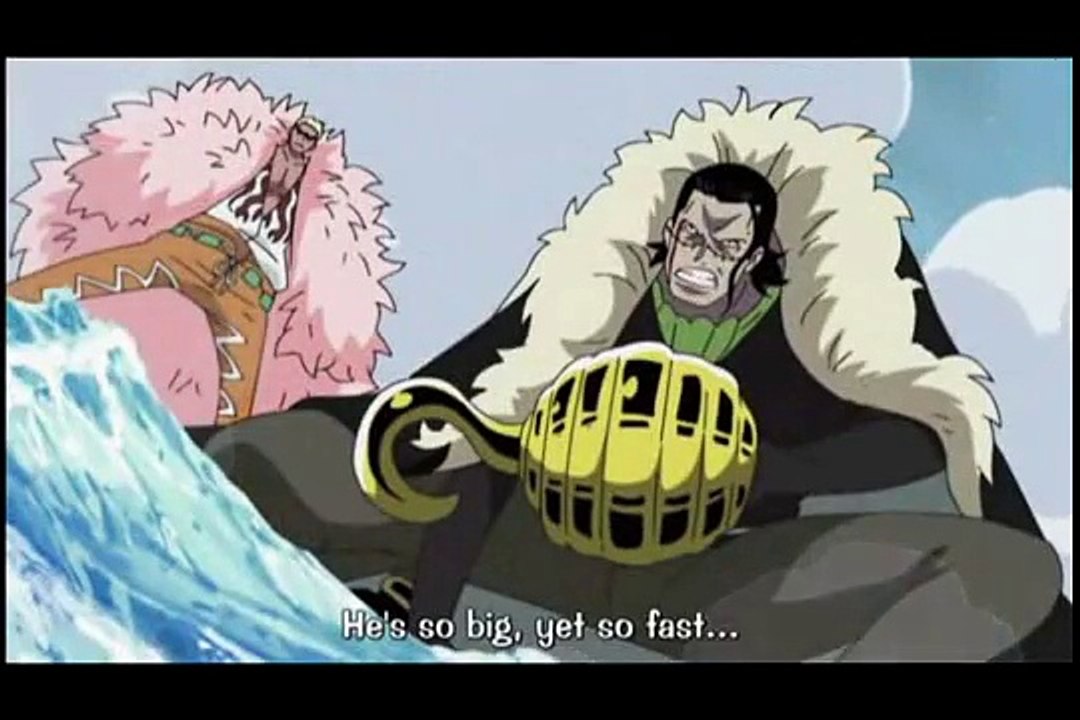 Crocodile vs. Doflamingo