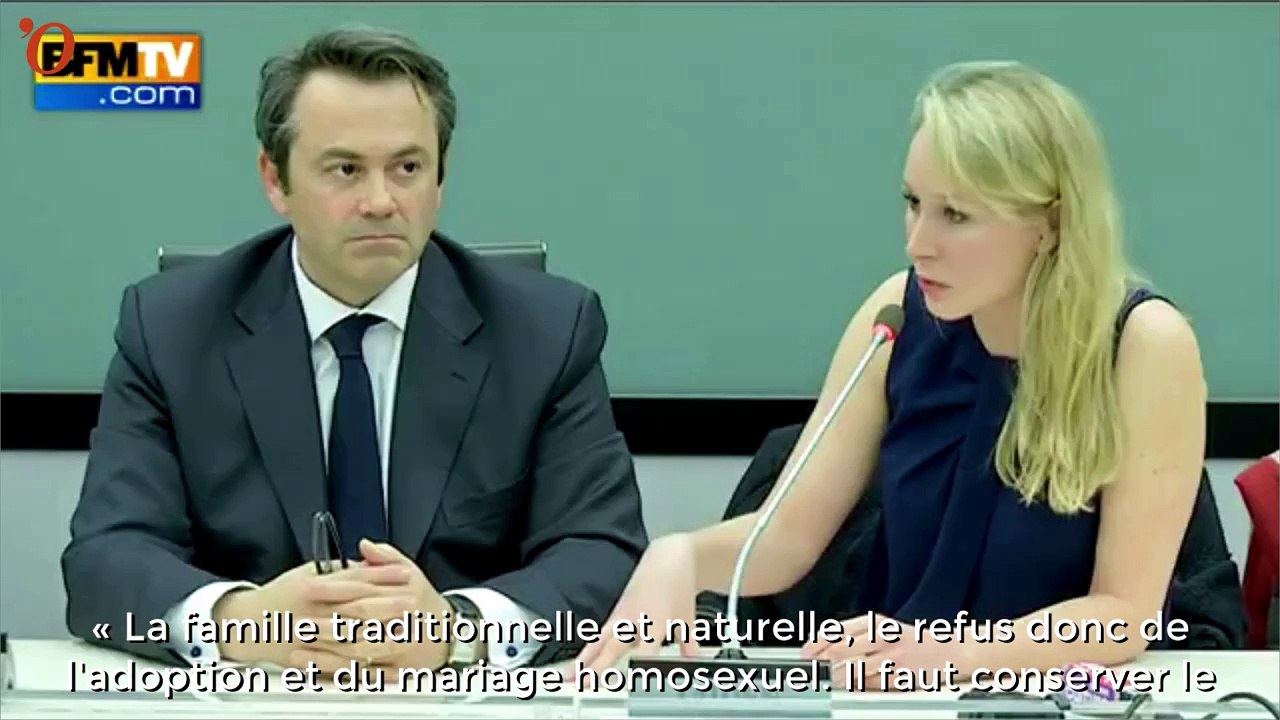 Mariage homo et polygamie : Marion met Marine dans l’embarras