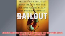 Free PDF Download  Bailout What the Rescue of Bear Stearns and the Credit Crisis Mean for Your Investments Read Online