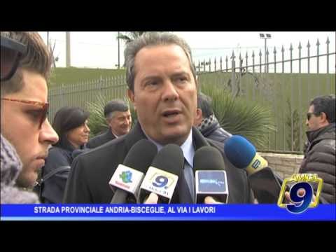 Strada provinciale Andria Bisceglie, al via i lavori