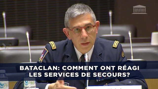 Bataclan: Comment ont réagi les services de secours?