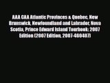 Download AAA CAA Atlantic Provinces & Quebec New Brunswick Newfoundland and Labrador Nova Scotia