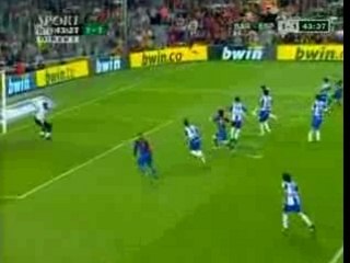 Messi - But de la main contre l'Espanyol Barcelone