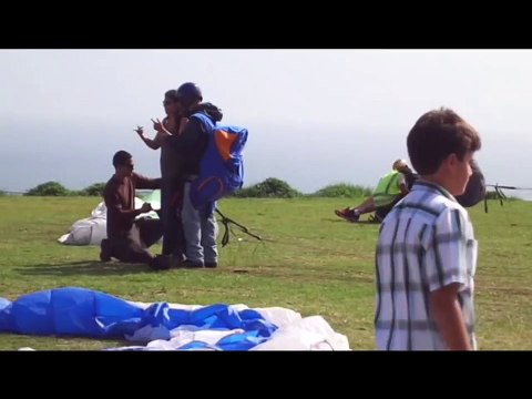 Fear Conquering & Paragliding in Lima, Peru