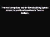 PDF Tourism Enterprises and the Sustainability Agenda across Europe (New Directions in Tourism