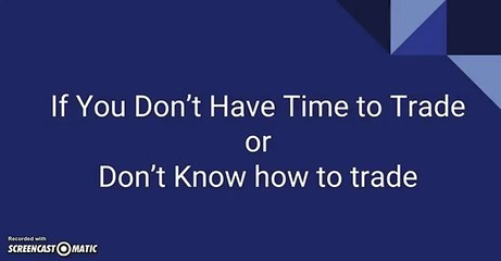 Binary Options Managed Account Service