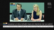 VIDÉO - Quand les propos de Marion Maréchal-Le Pen gênent Marine Le Pen
