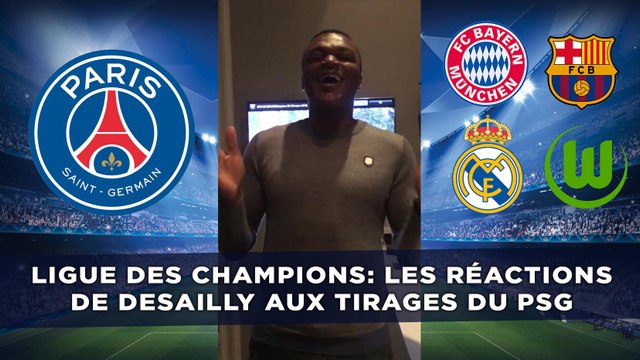 Ligue des Champions: Les réactions de Desailly aux tirages du PSG