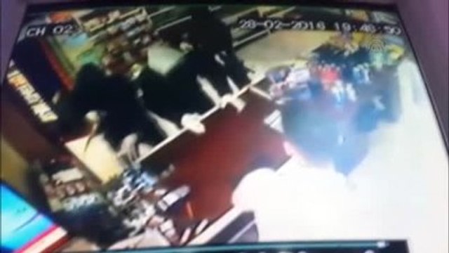 Pompalı Tüfek ile Soygun Girişimi Kameralara Yansıdı